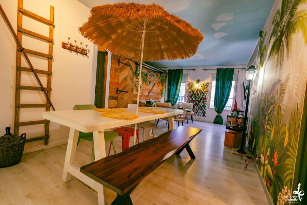 Appartement La Cabane Du Jardin Troyes Exterior foto